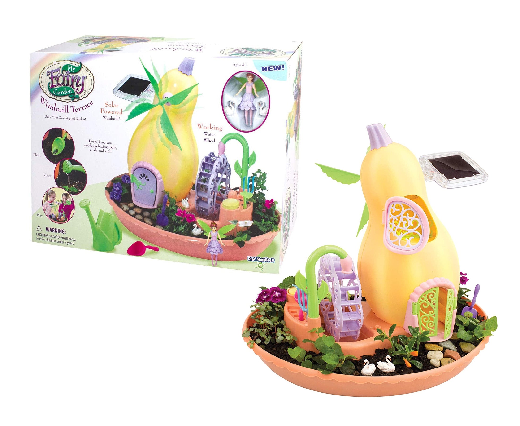 PlayMonster My Fairy Garden Windmill Terrace
