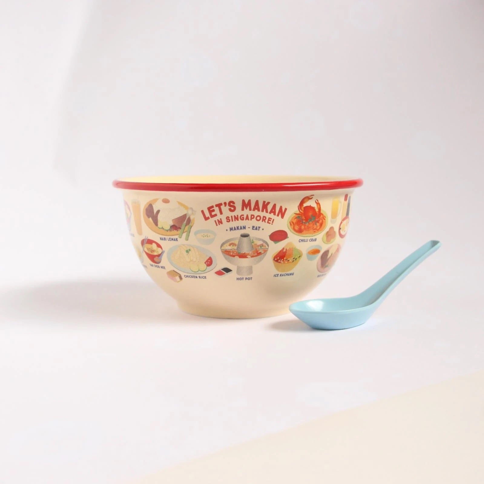 The Little Drom Store Ceramic Bowl - Let's Makan in Singapore
