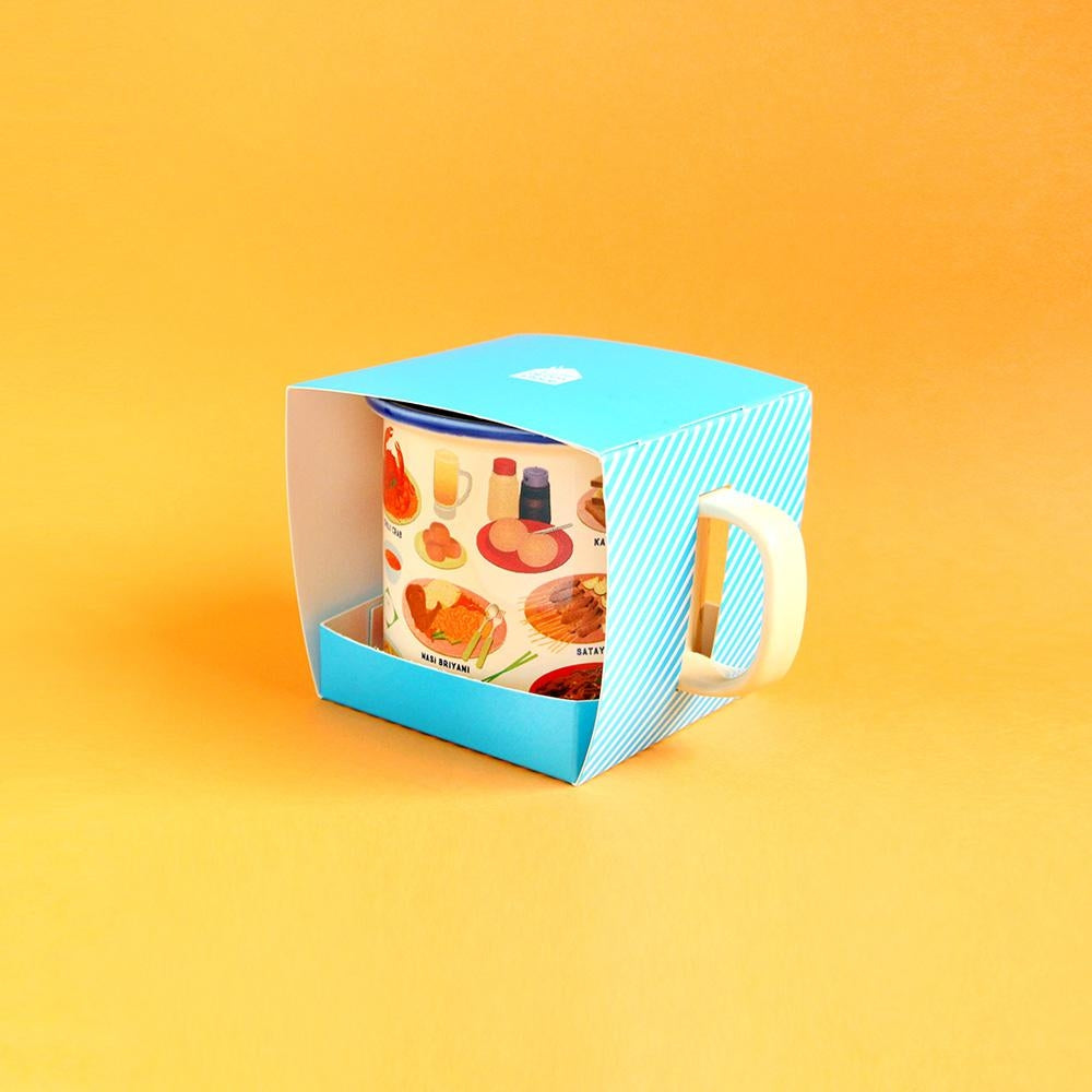The Little Drom Store Bamboo Fibre Mug (4 Designs) - Pupsik Singapore