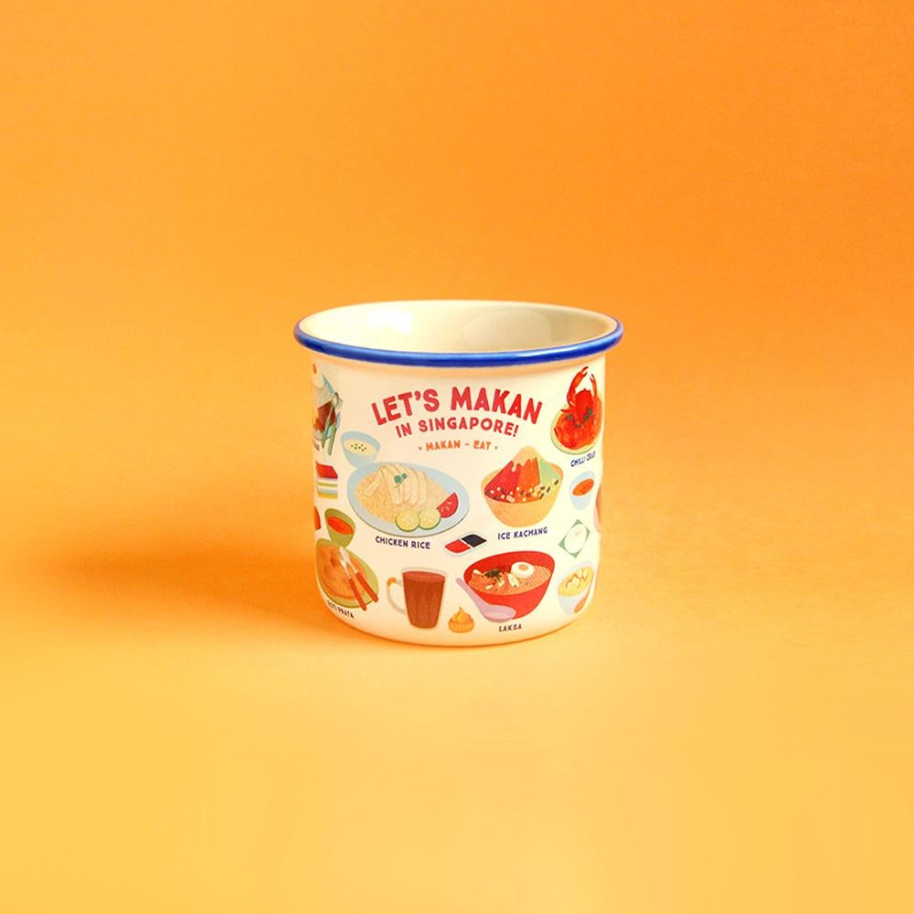 The Little Drom Store Bamboo Fibre Mug (4 Designs) - Pupsik Singapore