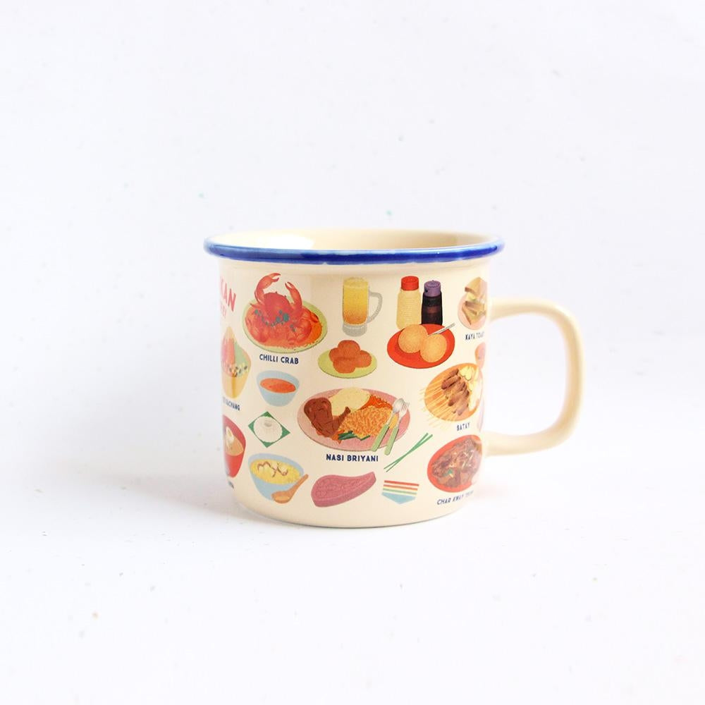 The Little Drom Store Bamboo Fibre Mug (4 Designs) - Pupsik Singapore