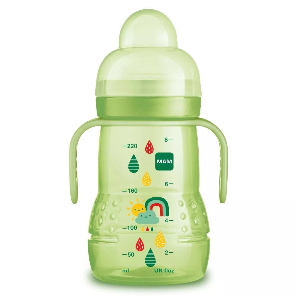 MAM Trainer+ Sippy Cup, 220ml (3 Colours Assorted)