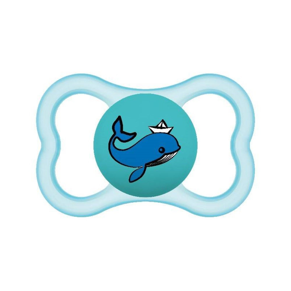 MAM Supreme Pacifier with Case, 16M+ - 2 Assorted Designs