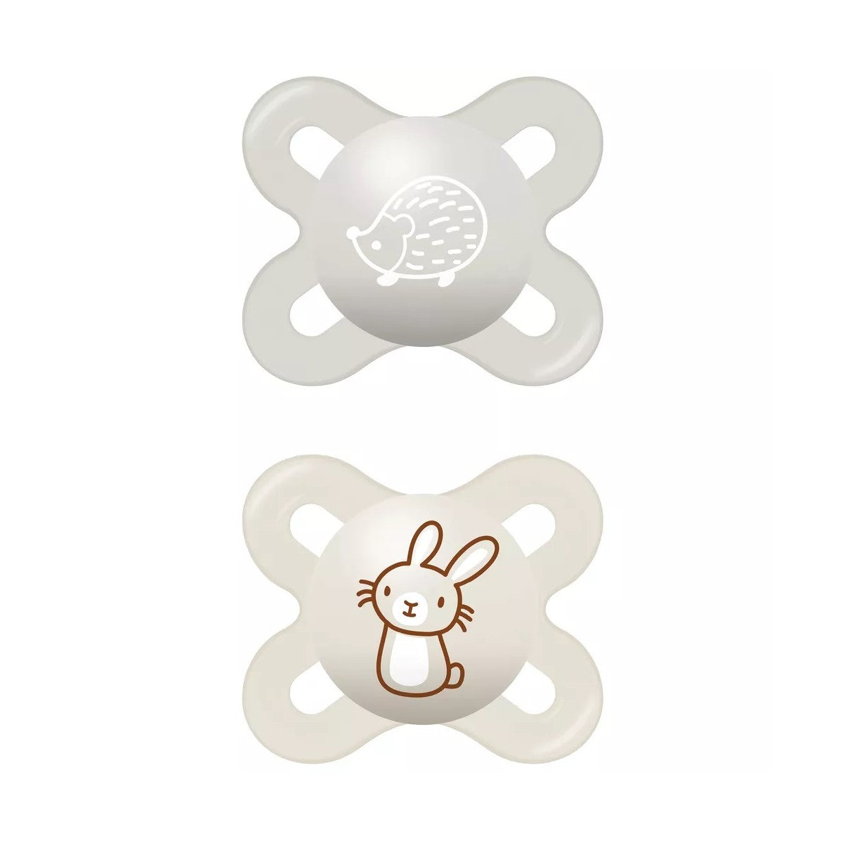 MAM Original Start Pacifier with Case, 2pk (0-2M) - 3 Assorted Designs - Pupsik Singapore