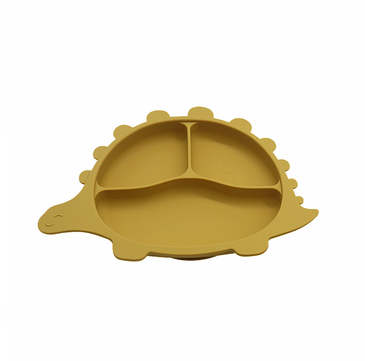 Biomom Baby Silicone Dinosaur Divided Suction Plate (6 Colours) - Pupsik Singapore