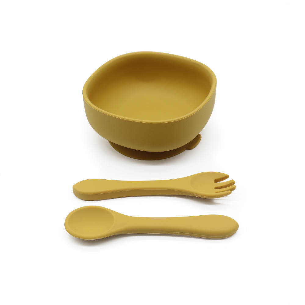 Biomom Silicone Suction Toddler Bowl Set (12 Colours)