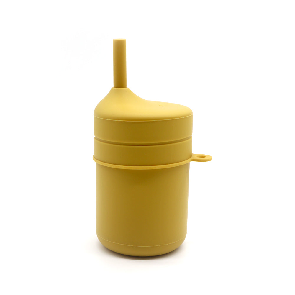 Biomom Silicone Training Straw Cup, 180ml (12 colors) - Pupsik Singapore