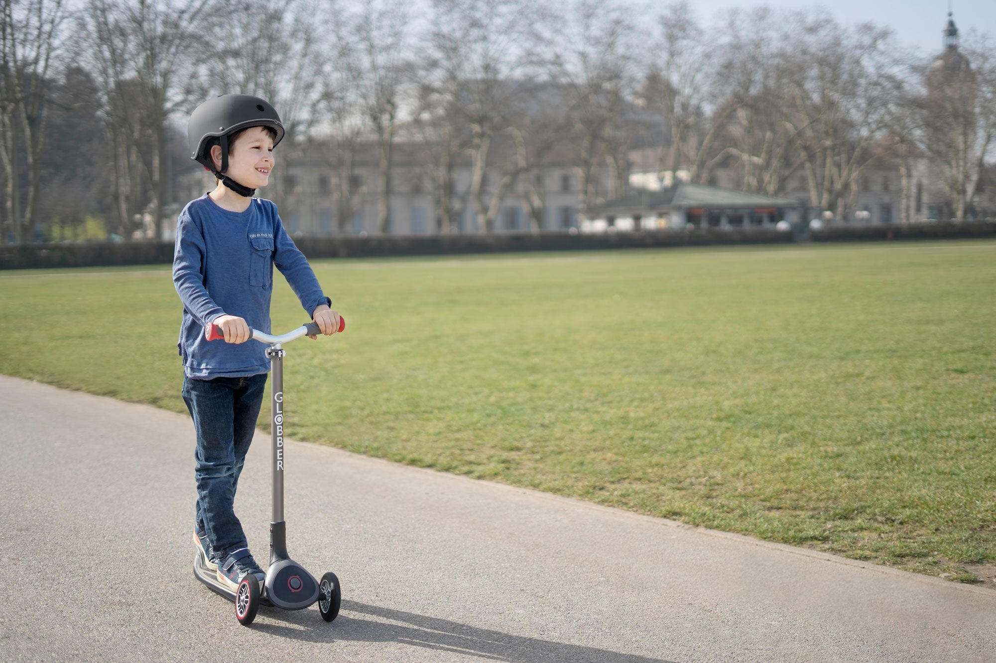 Globber Master Lights Foldable Scooter V2 (LED Wheels) (7 Colors)