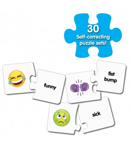 The Learning Journey Match It! Emojis