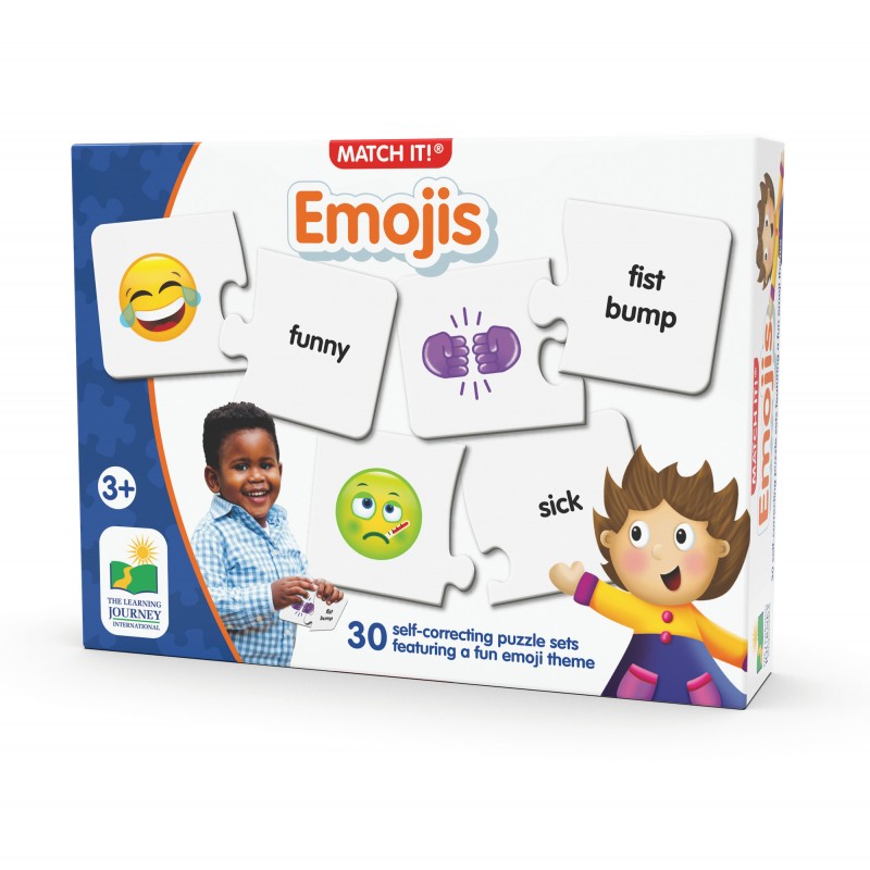 The Learning Journey Match It! Emojis