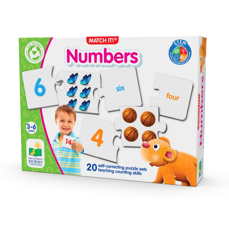 The Learning Journey Match It! Mathematics (5 Titles) - Pupsik Singapore