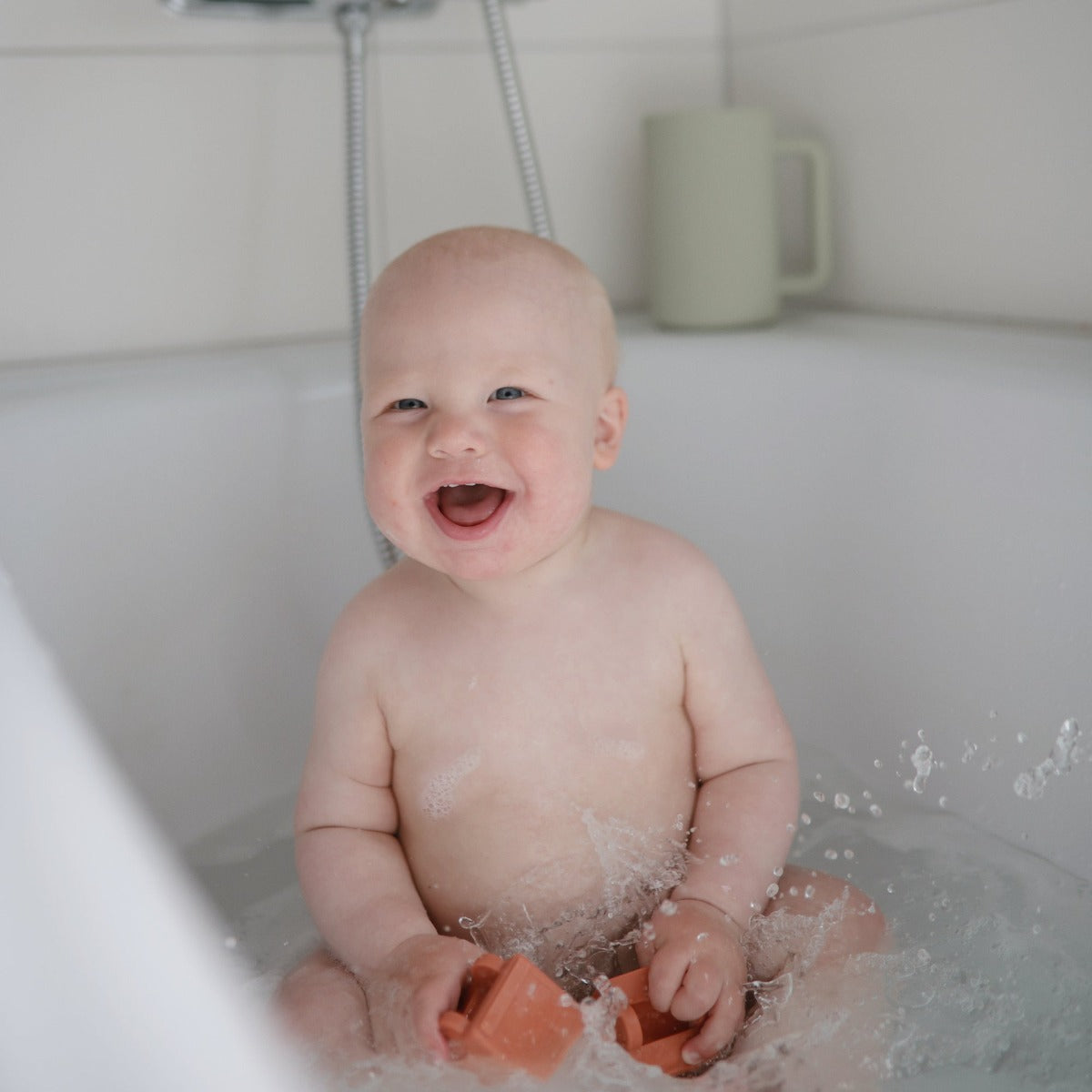 Mushie Mold Free Bath Play Set, 4pcs (3 Designs) - Pupsik Singapore