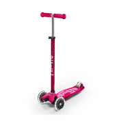 Micro Maxi Deluxe Scooter (LED Wheels) - Pink