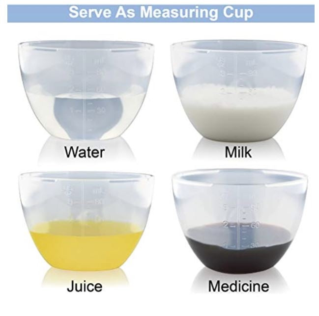 Maymom Collar with Sealing Disc & Travel Cap for Avent (4 set)