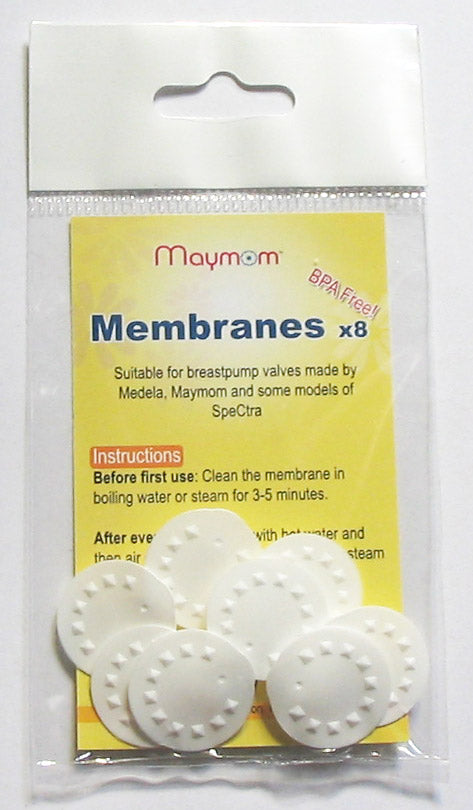 Maymom Membranes for Medela Breastpumps (8-pack)