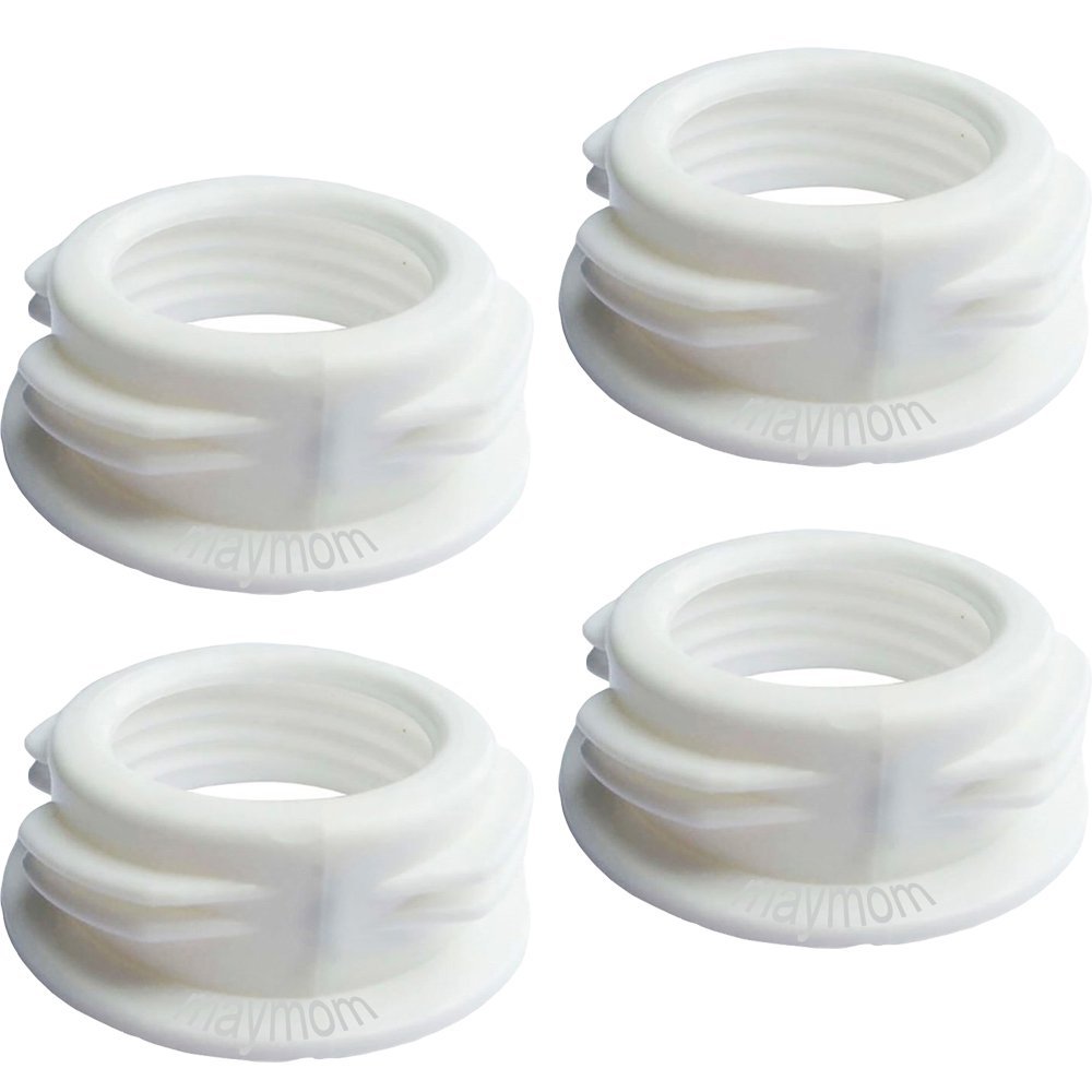 Maymom Baby Bottle Thread Changer - Wide to Narrow Neck (4-pack)