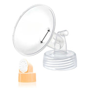 Maymom Flange for Spectra with Valve & Membrane (Wide-Neck), 1pc (12 Sizes)