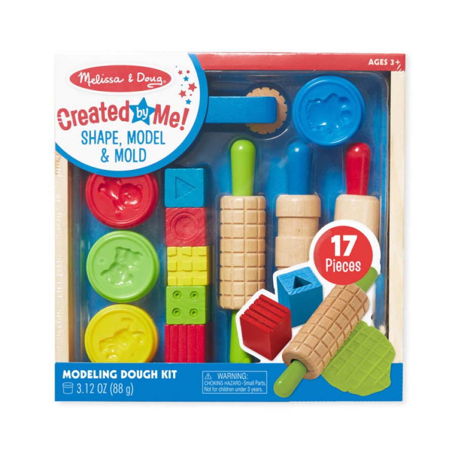 Melissa & Doug Created by Me! Shape, Model, Mold Modeling Dough Kit