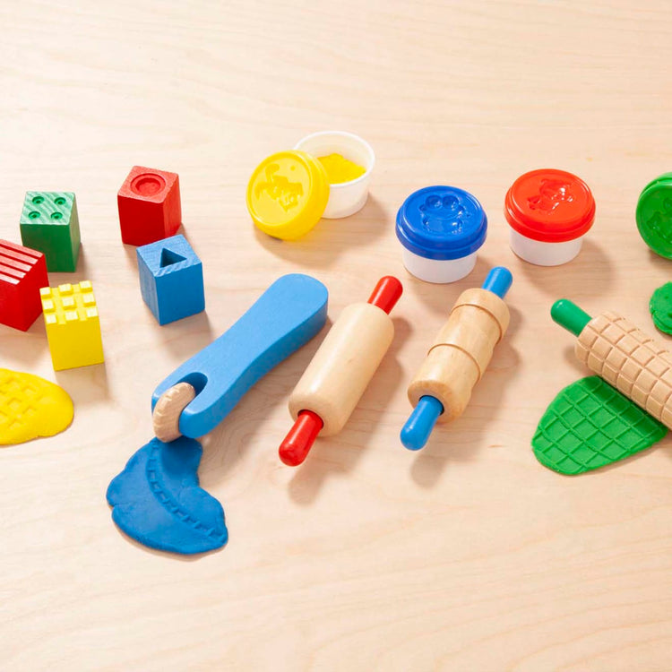 Melissa & Doug Created by Me! Shape, Model, Mold Modeling Dough Kit