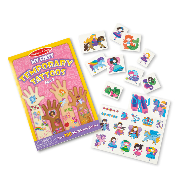 Melissa & Doug My First Temporary Tattoos - Blue