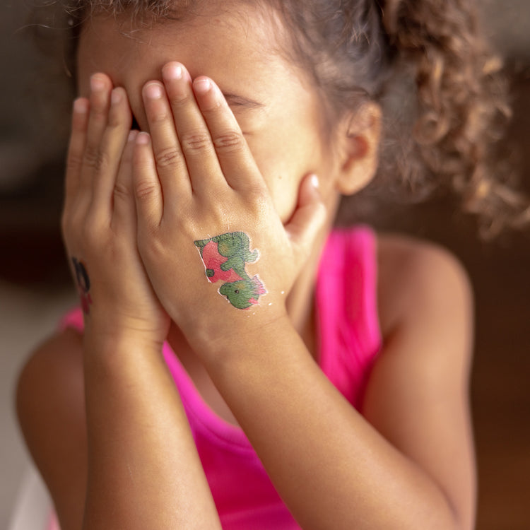 Melissa & Doug My First Temporary Tattoos - Blue