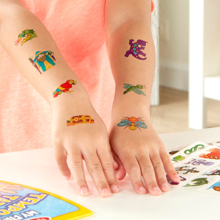 Melissa & Doug My First Temporary Tattoos - Blue - Pupsik Singapore
