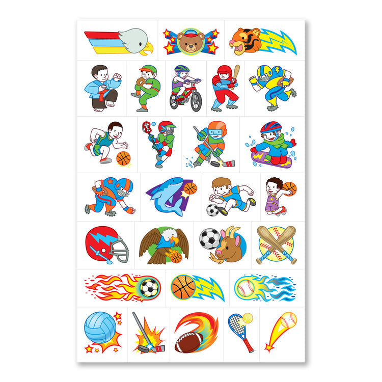 Melissa & Doug My First Temporary Tattoos - Blue - Pupsik Singapore