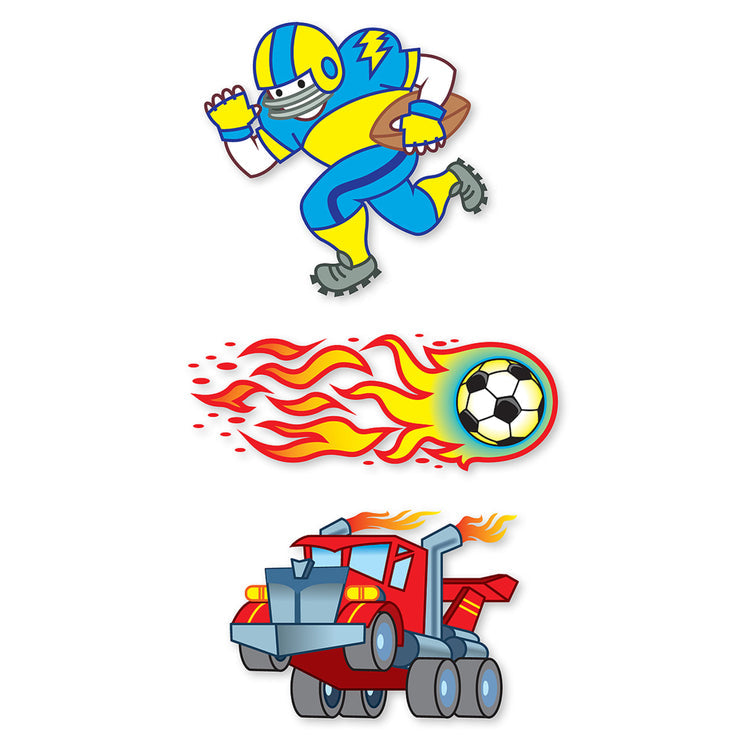 Melissa & Doug My First Temporary Tattoos - Blue - Pupsik Singapore