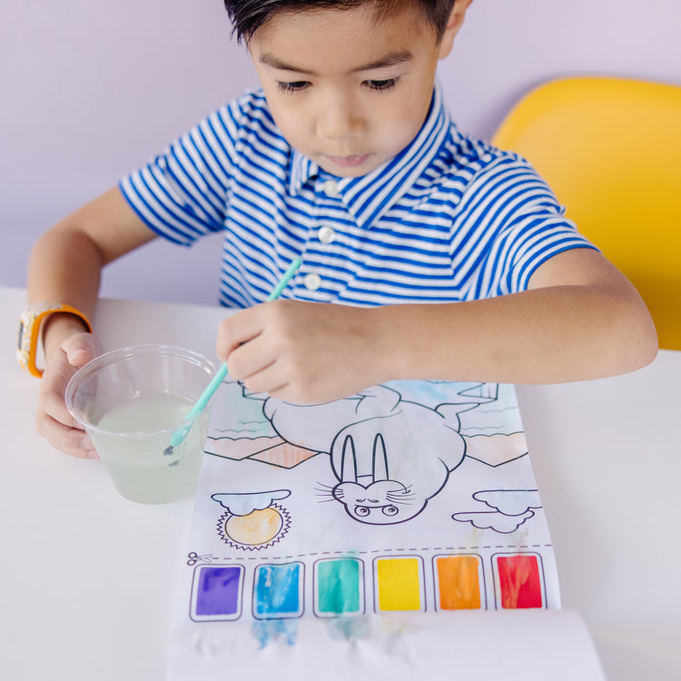 Melissa & Doug Paint with Water Activity Book - Princess