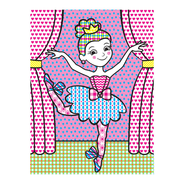 Melissa & Doug  My First Paint With Water Art Pad - Cheerleaders, Flowers, Fairies, and More