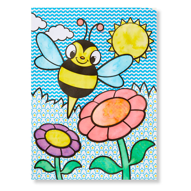 Melissa & Doug  My First Paint With Water Art Pad - Cheerleaders, Flowers, Fairies, and More
