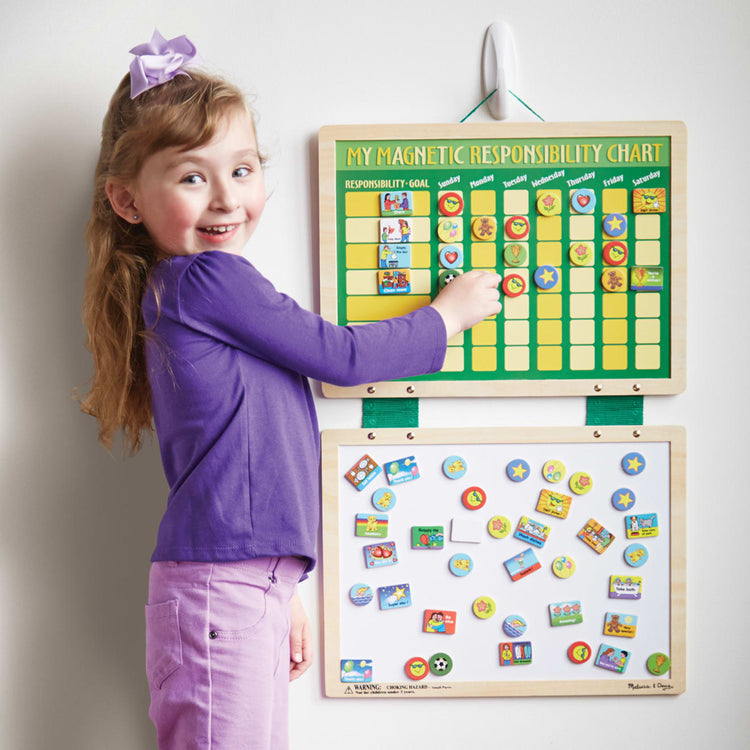 Melissa & Doug Magnetic Responsibility Chart - Chore Chart
