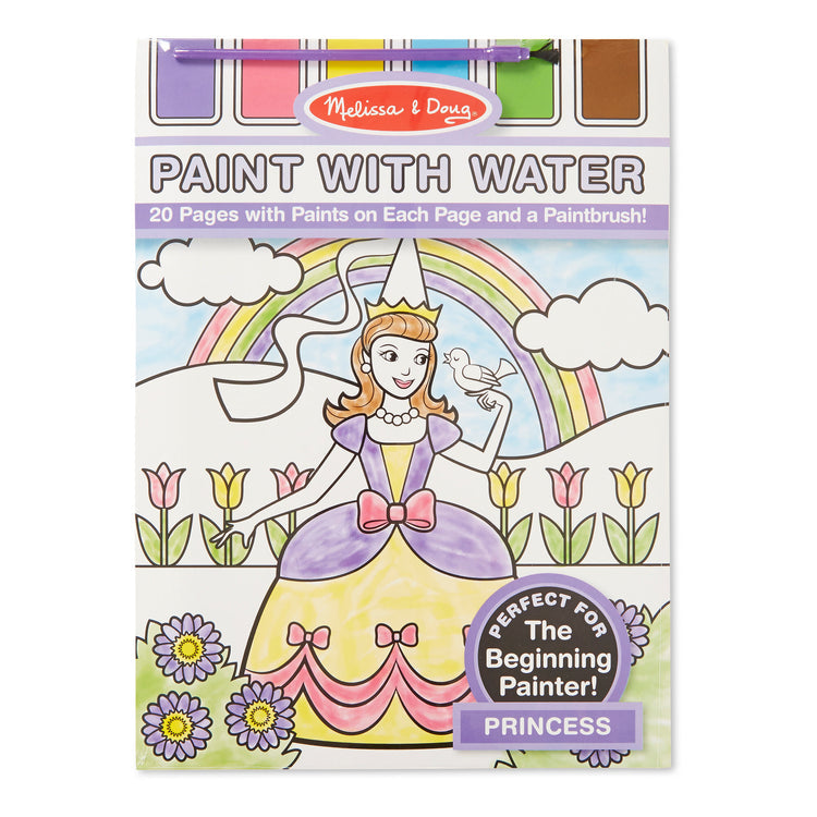 Melissa & Doug Paint with Water Activity Book - Princess