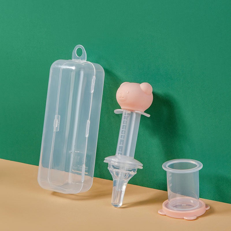 Biomom Baby Bear Medicine Feeder (2 Colors) - Pupsik Singapore