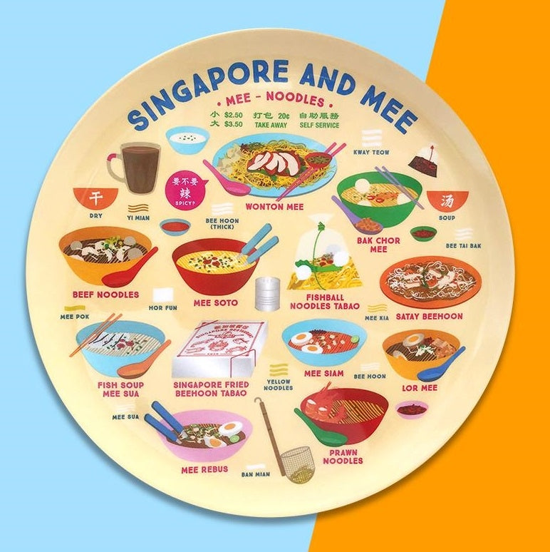 The Little Drom Store Melamine Plate (10 inch) (12 Designs)