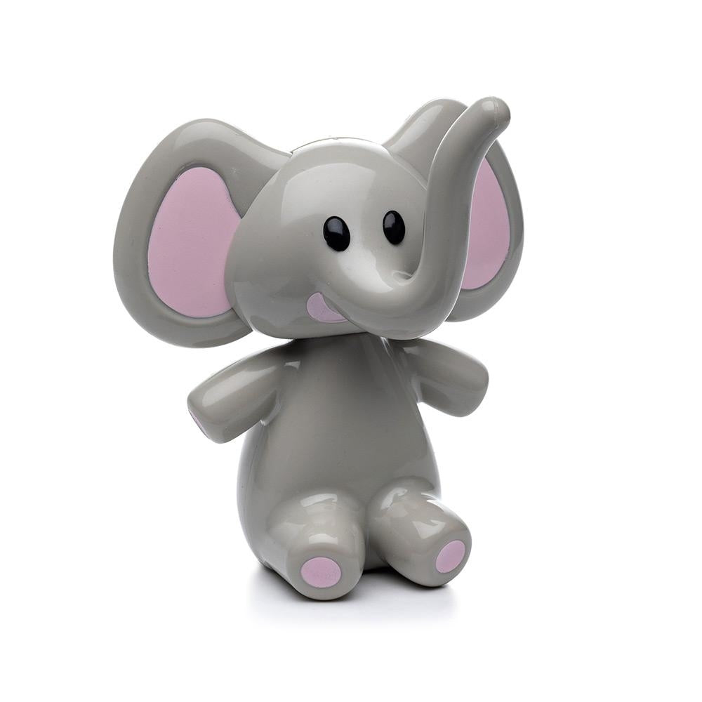 Melii Elephant Pacifier Holder - Pink Ears