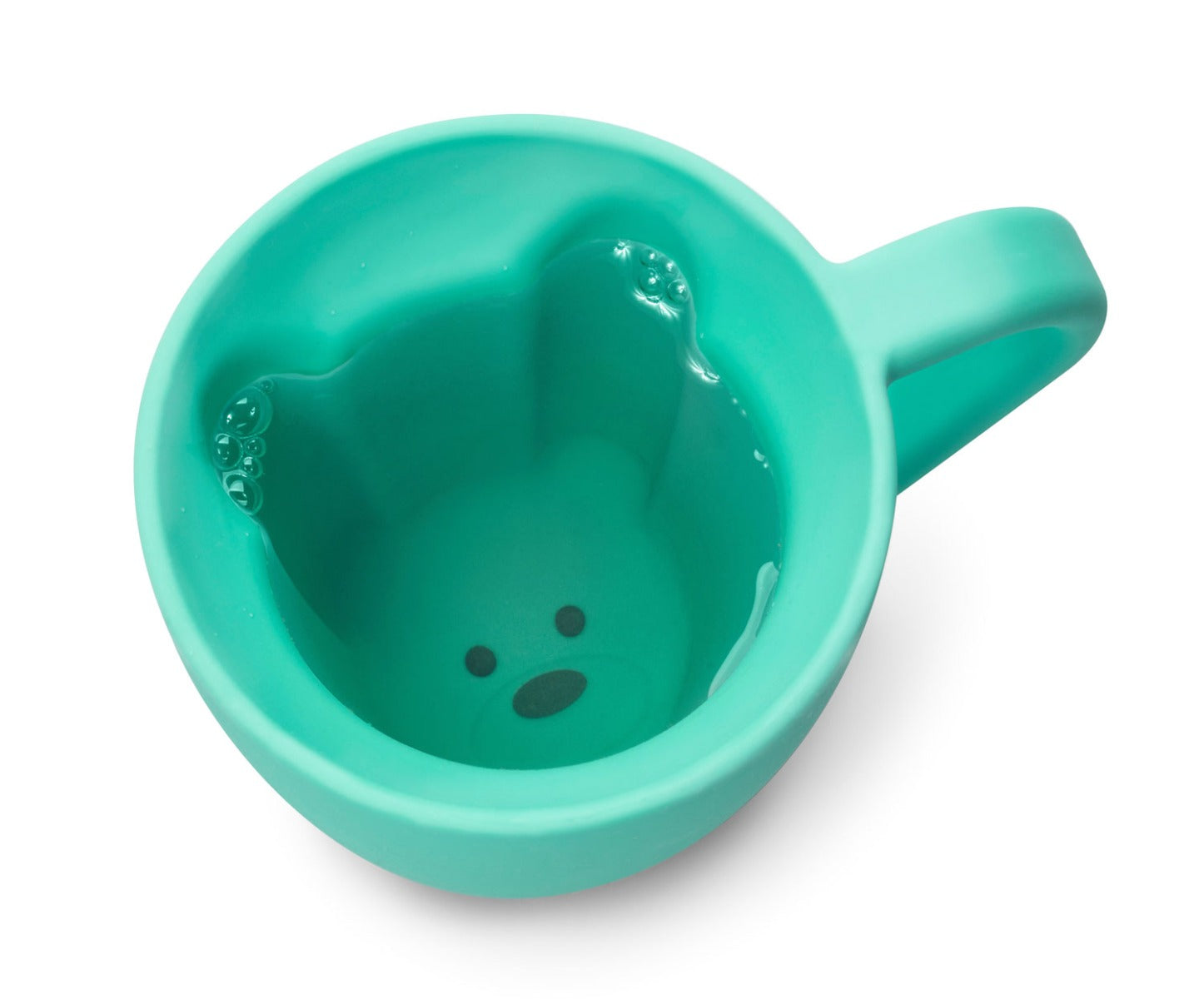 Melii Silicone Bear Mug, 200ml (2pk) - Blue Lime