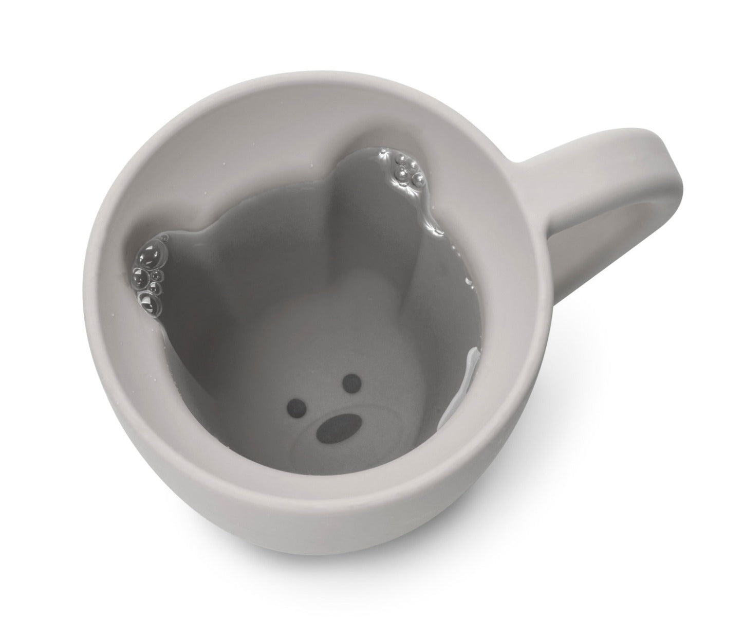 Melii Silicone Bear Mug, 200ml (2pk) - Pink Grey