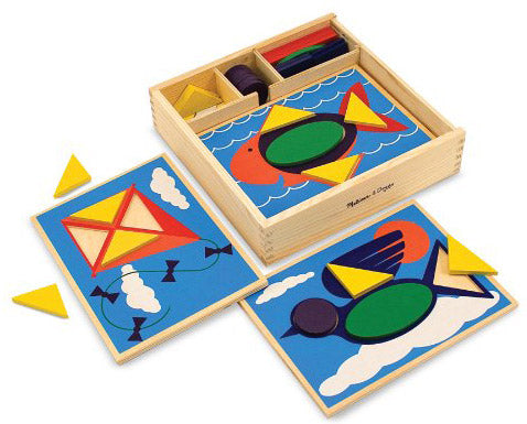 Melissa & Doug Beginner Pattern Blocks