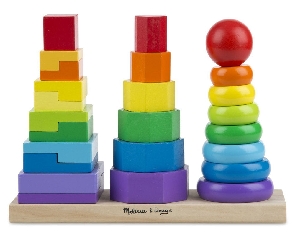 Melissa & Doug Geometric Stacker
