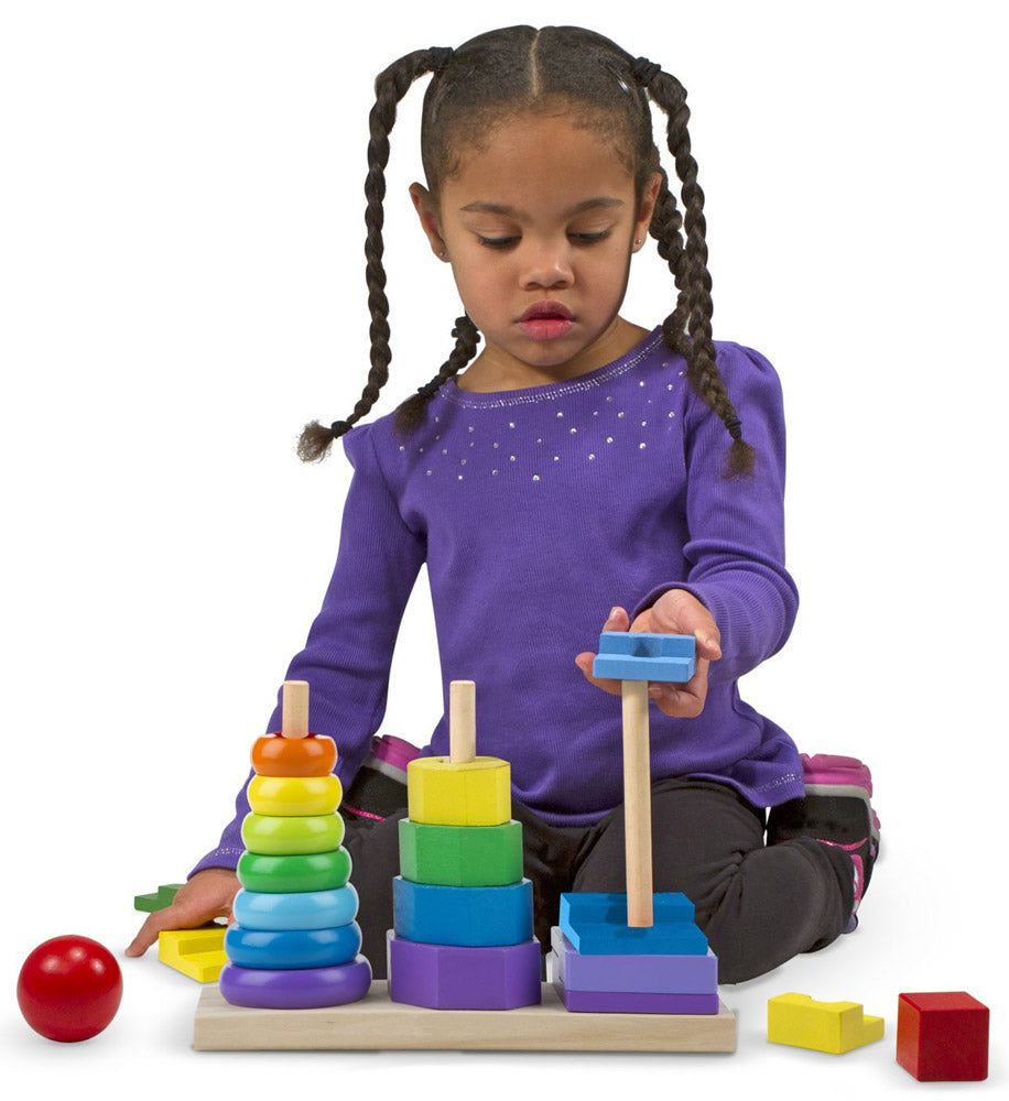 Melissa & Doug Geometric Stacker