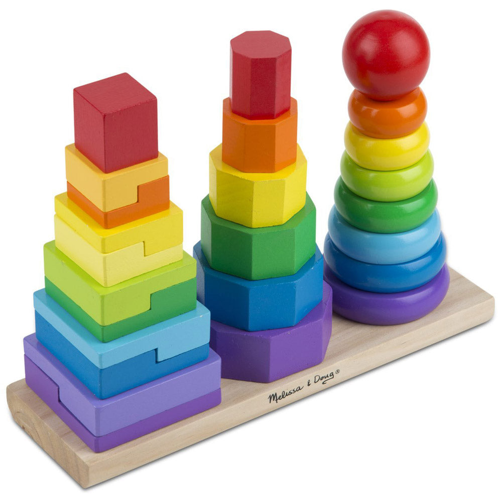 Melissa & Doug Geometric Stacker