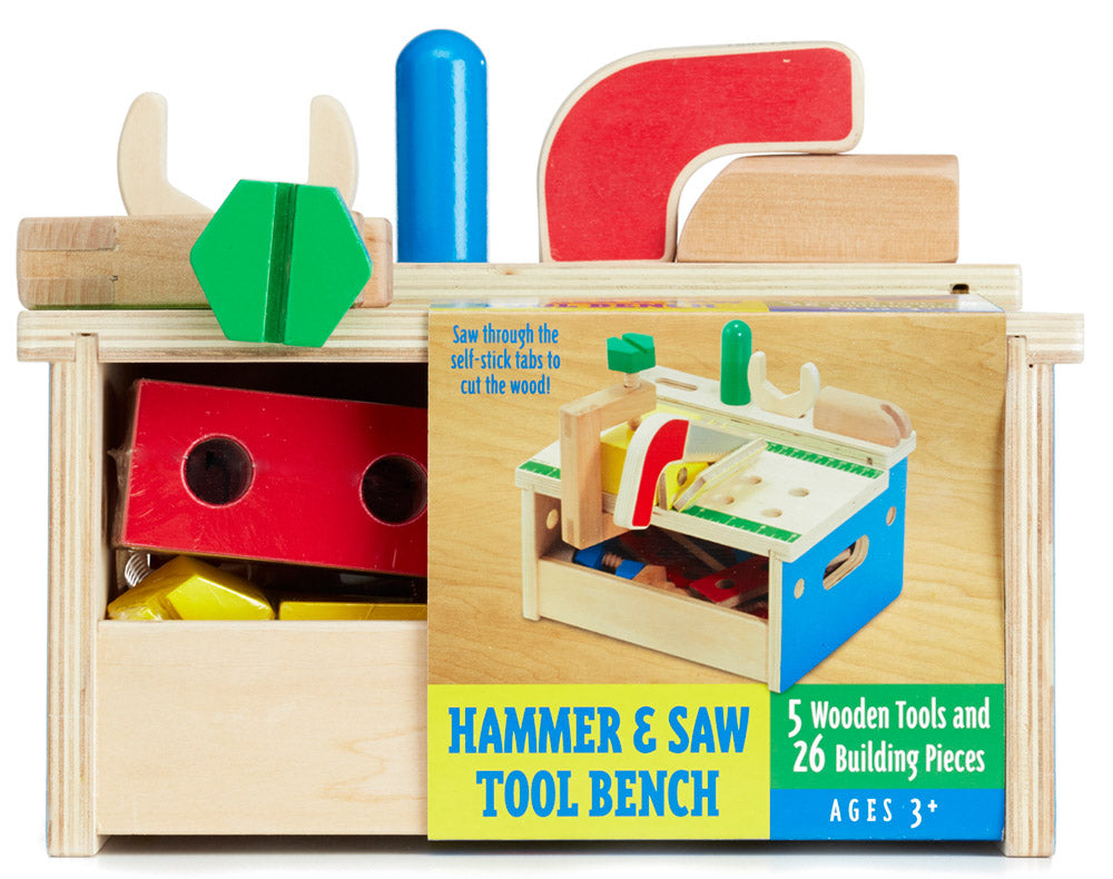Melissa & Doug Hammer & Saw Tool Bench