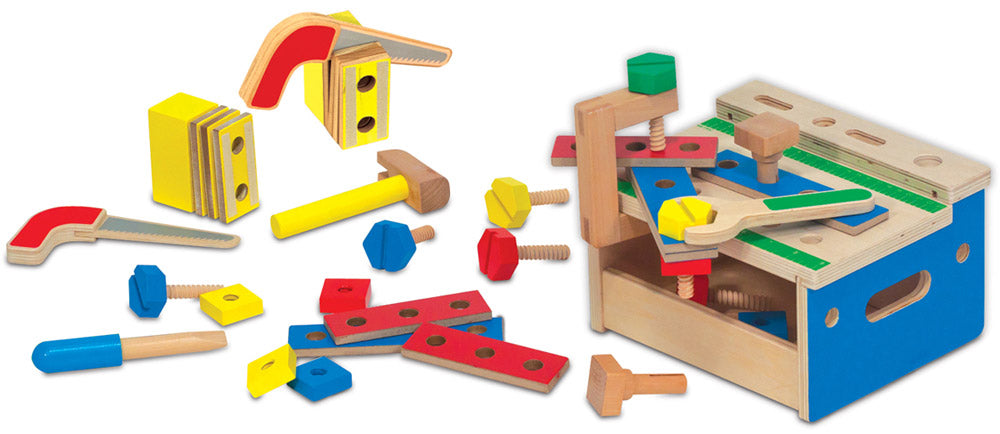 Melissa & Doug Hammer & Saw Tool Bench