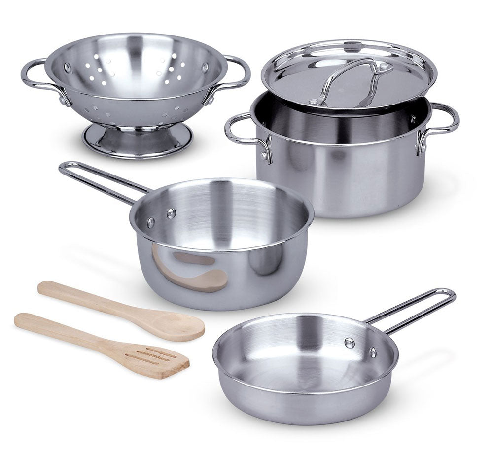 Melissa & Doug Let's Play House! Pots & Pans Set