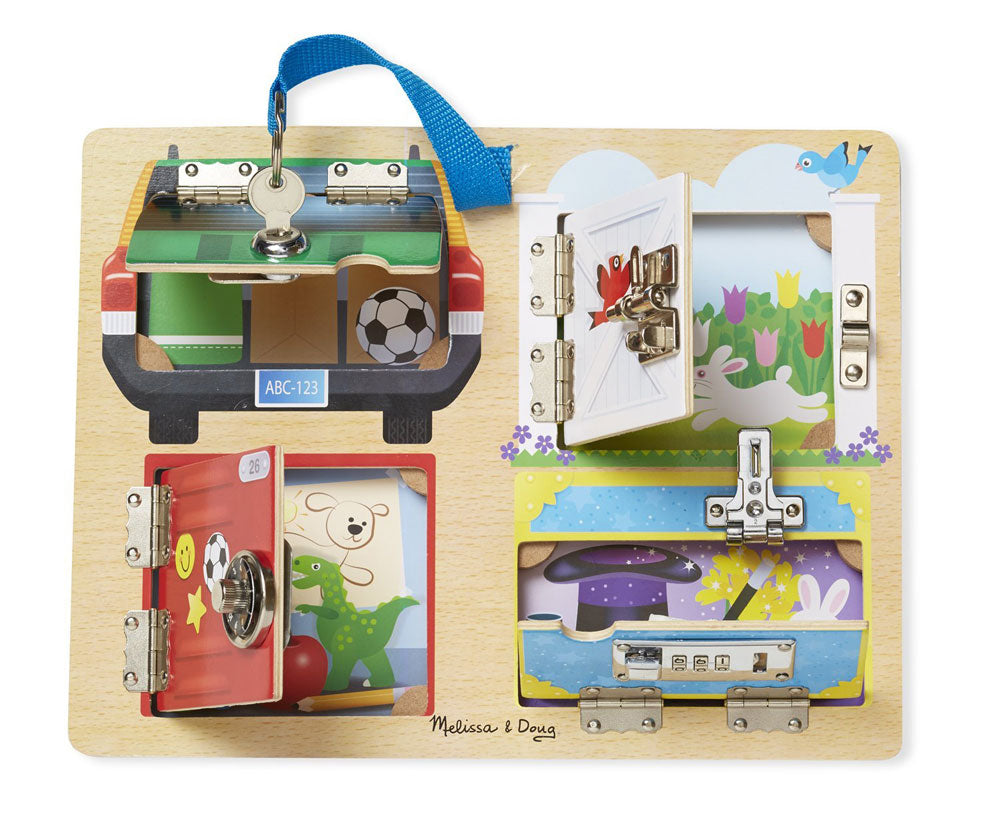 Melissa & Doug Lock and Latch Board