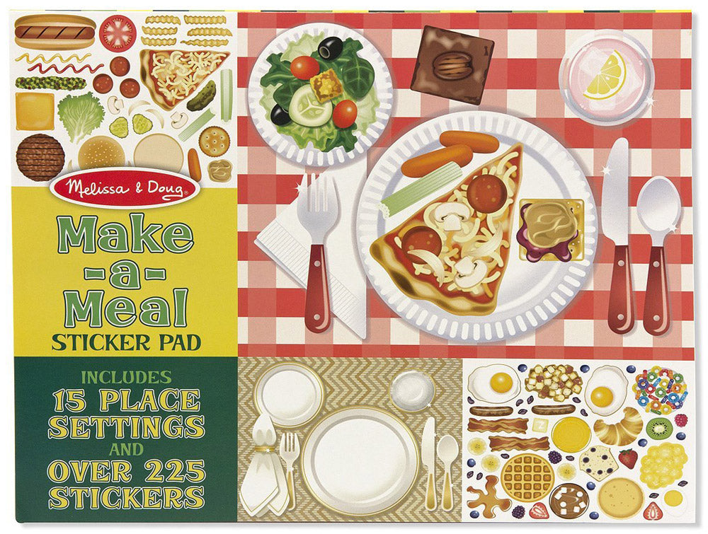 Melissa & Doug Make-a-Meal Sticker Pad