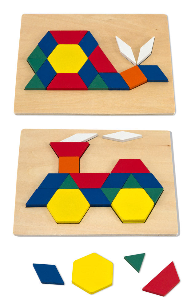Melissa & Doug Pattern Blocks and Boards