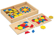 Melissa & Doug Pattern Blocks and Boards