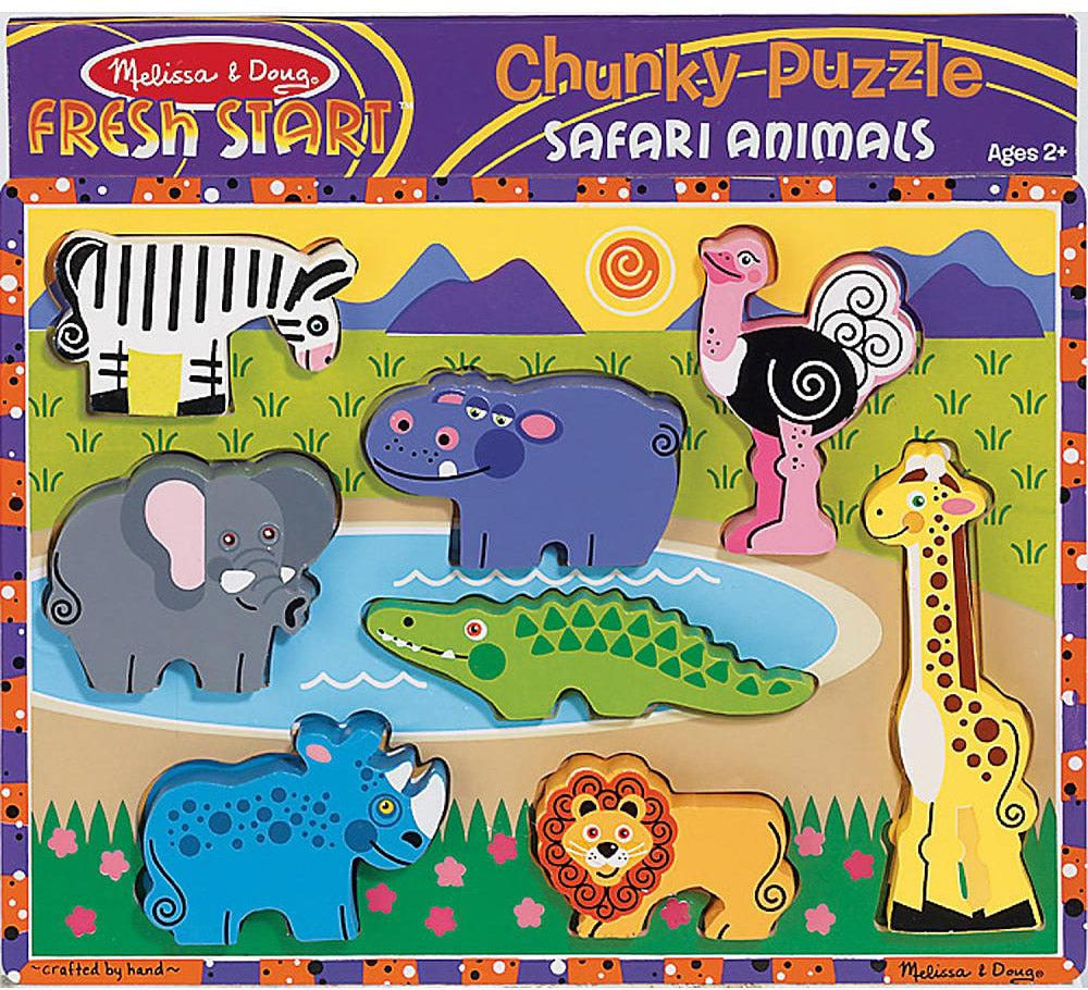 Melissa & Doug Chunky Puzzle - Safari